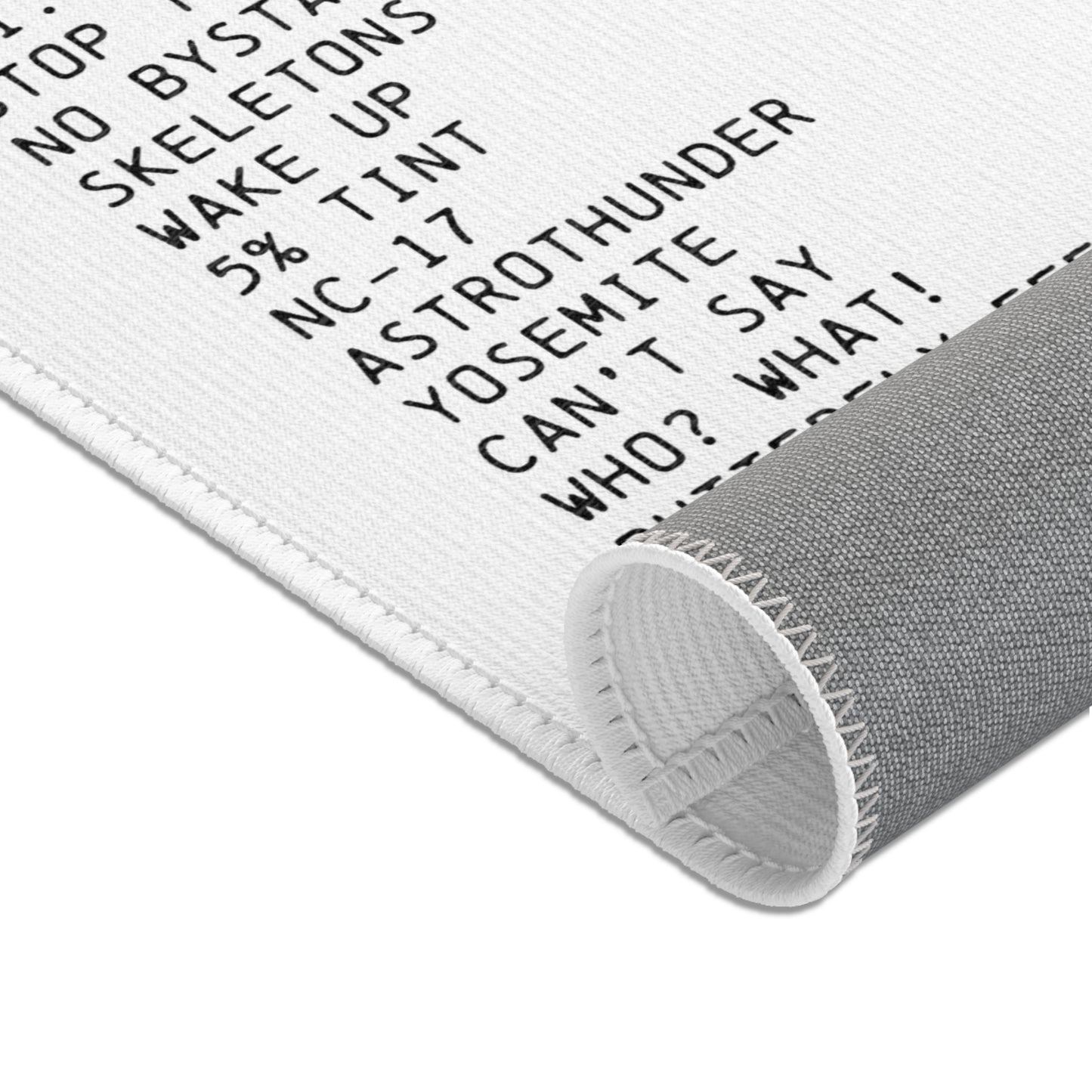 Astroworld Receipt Rug
